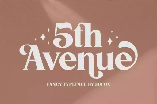 5th Avenue Font free download preview 10 – Serif Fonts font