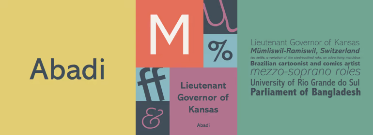 Abadi Font free download preview 1 – Sans Serif Fonts font