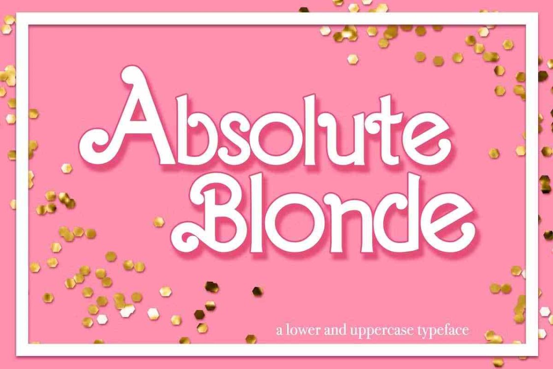 Absolute Blonde Font free download – Display Fonts font preview image for Windows and Mac