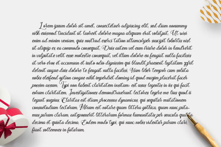 Adorabelle Elegant Wdding Font free download preview 2 – Script And Handwritten font