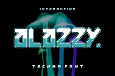 Alazzy Font free download – Modern font preview