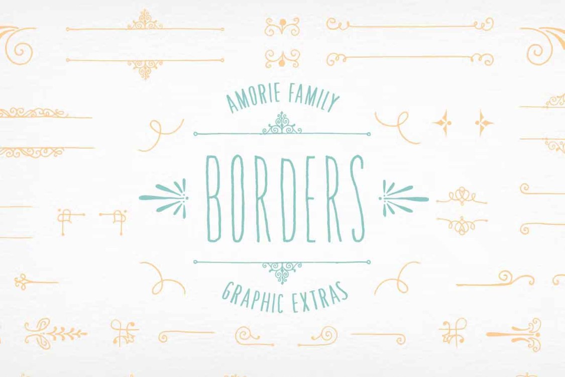 Amorie Font Elements free download – Handwriting Fonts font preview image for Windows and Mac