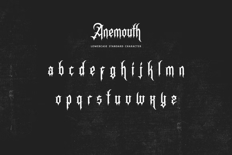 Anemouth Font free download preview 6 – Decorative Fonts font