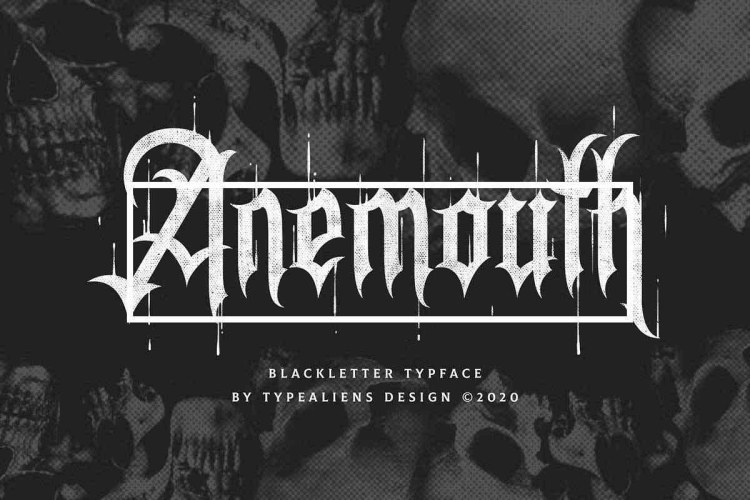Anemouth Font free download preview 10 – Decorative Fonts font