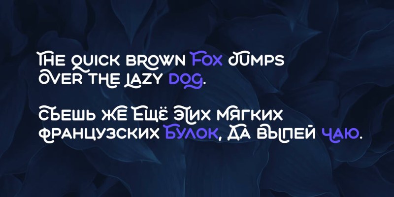 Aqum Two Font Family free download preview 8 – Sans Serif Fonts font