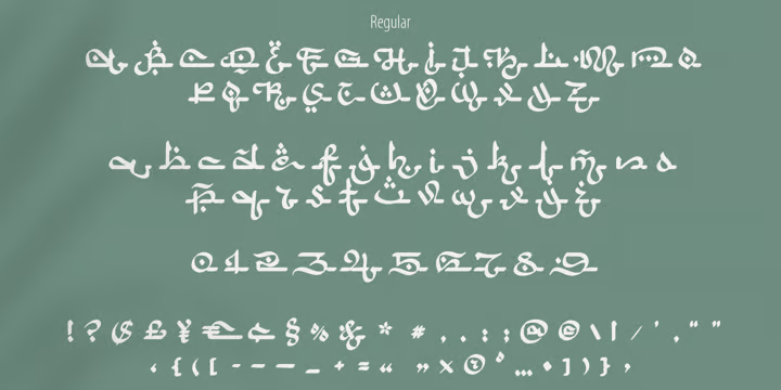 Arabic Script Font Family free download preview 8 – Arabic Font font