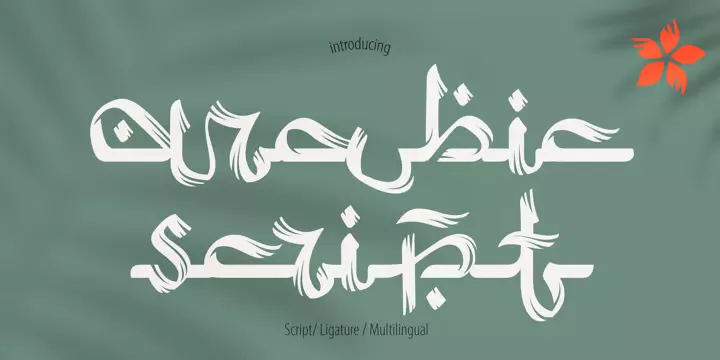 Arabic Script Font Family free download – Arabic Font font preview image for Windows and Mac
