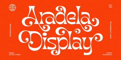 Aradela Display Font free download – Download font preview