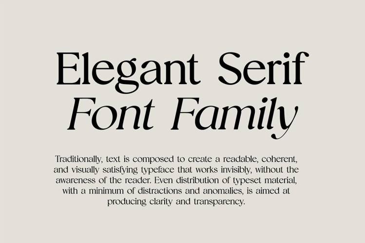 Ariane Coachella Elegant Serif Font free download preview 2 – Serif Fonts font
