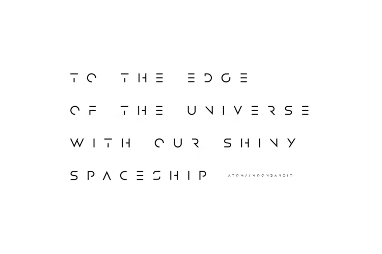 Atom Font free download preview 1 – Sans Serif Fonts font