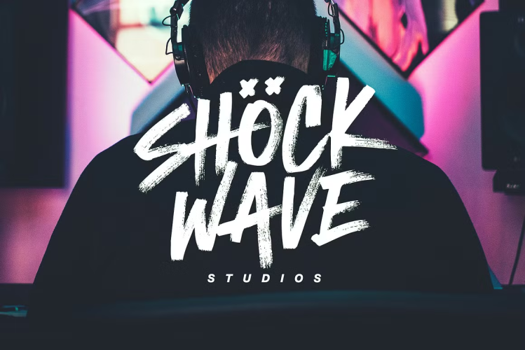 Atomic Marker Font free download preview 1 – Brush Fonts font