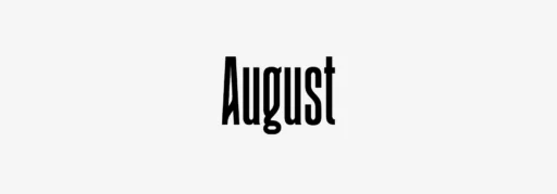 August Font free download preview 6 – Display Fonts font