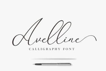 Avelline Font free download – Script And Handwritten font preview