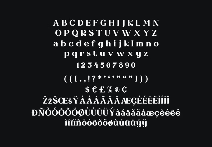 Awita Modern Serif Font free download preview 2 – Serif Fonts font
