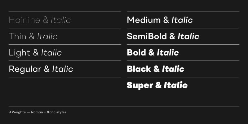 BR Shape Font Family free download preview 1 – Sans Serif Fonts font