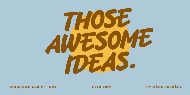 Bacony Script Font free download preview 2 – Script And Handwritten font