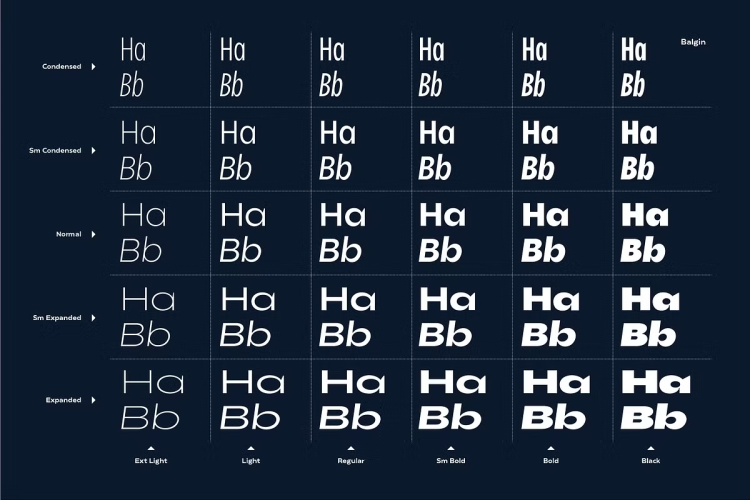 Balgin Font free download preview 6 – Display Fonts font