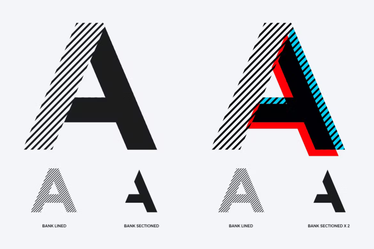 Bank Nue Font free download preview 1 – Decorative Fonts font