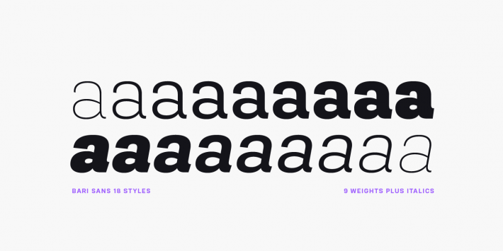 Bari Sans Font free download preview 3 – Sans Serif Fonts font