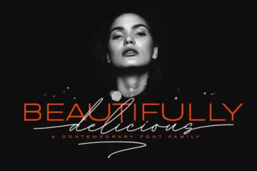 Beautifully Delicious Font free download – Script font preview