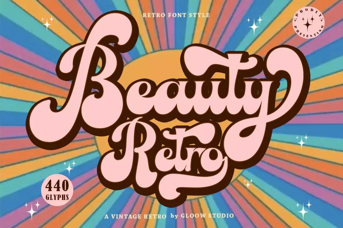Beauty Retro Font free download – Script And Handwritten font preview image for Windows and Mac