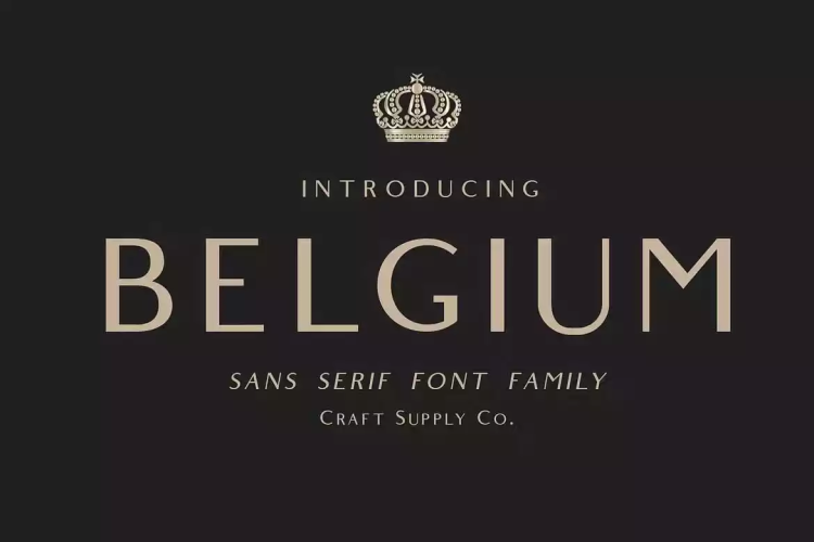 Belgium Font free download preview 7 – Serif Fonts font