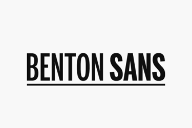 Benton Sans Font free download – Geometric font preview