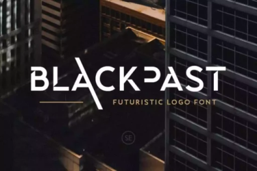 Blackpast Font free download – Modern font preview