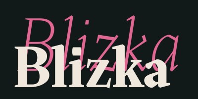 Blizka Font Family free download – Serif Fonts font preview