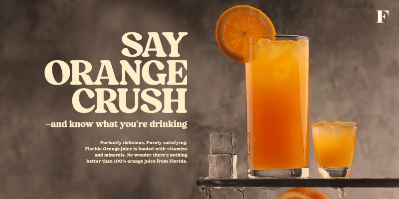Blood Orange Font free download preview 1 – Serif Fonts font