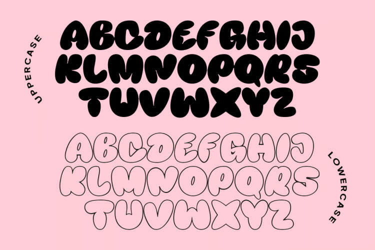 Bloombang Font free download preview 8 – Display Fonts font
