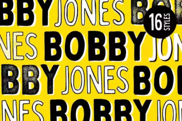 Bobby Jones Font free download – Introducing font preview