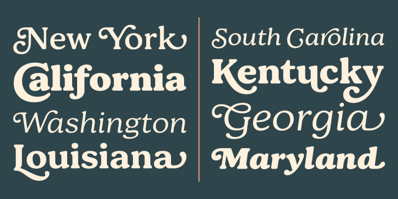 Bogue Font free download preview 8 – Serif Fonts font