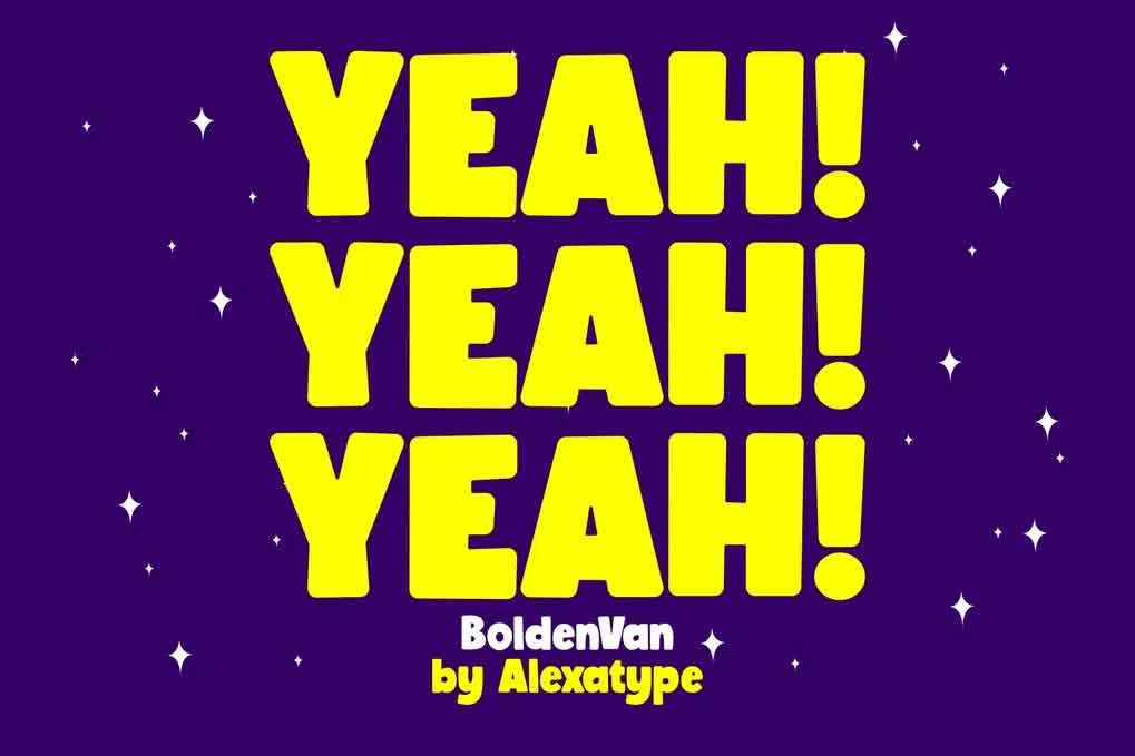 BoldenVan Chubby Children Font free download – Serif Fonts font preview image for Windows and Mac