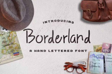 Borderland Font free download – Serif Fonts font preview