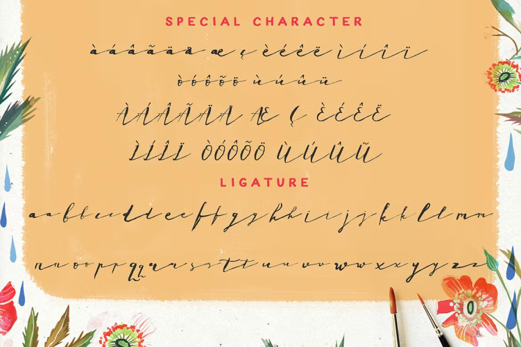 Brandine Font free download preview 1 – Serif Fonts font