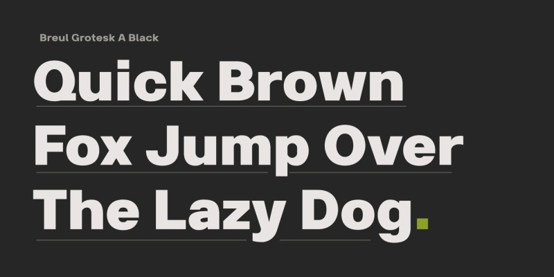Breul Grotesk Font Family free download preview 5 – Sans Serif Fonts font