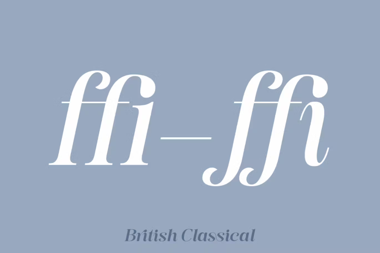British Classical Font free download preview 3 – Serif Fonts font