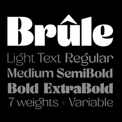 Brule Font Family free download – Decorative Fonts font preview