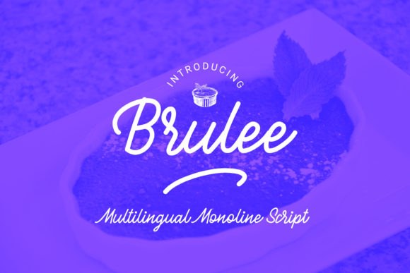 Brulle Font free download preview 9 – Script And Handwritten font