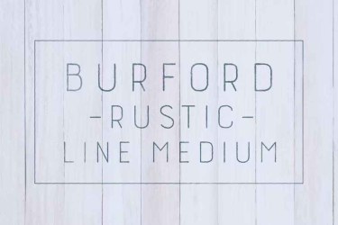 Burford Rustic Line Medium Font free download – Serif Fonts font preview