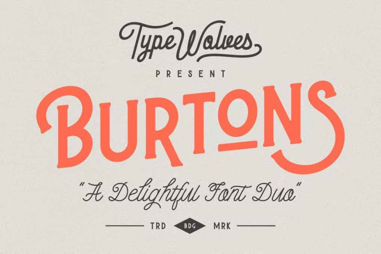 Burtons Font free download preview 4 – Serif Fonts font