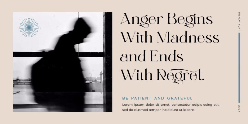 Cagier Font free download preview 4 – Display Fonts font