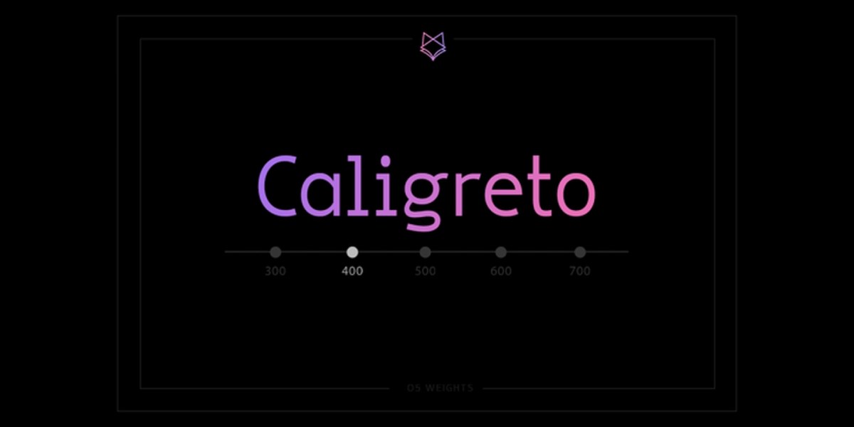 Caligreto Font Family free download – Sans Serif Fonts font preview image for Windows and Mac