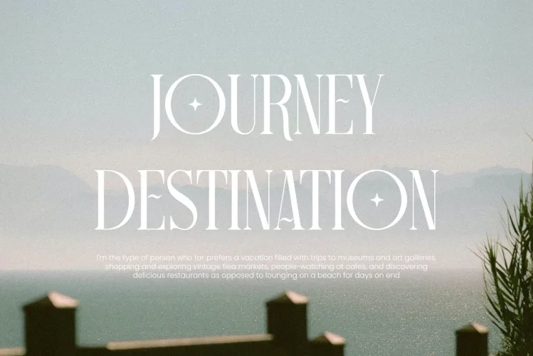 Camiro Elegant Serif Font Typeface preview 3 – Serif Fonts font sample