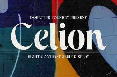 Celion Font free download – Modern font preview