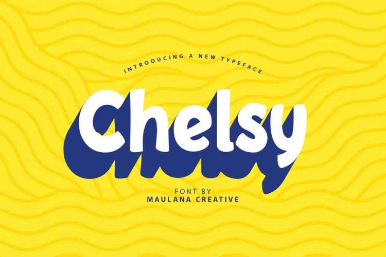 Chelsy Cute Font Sans free download preview 4 – Sans Serif Fonts font