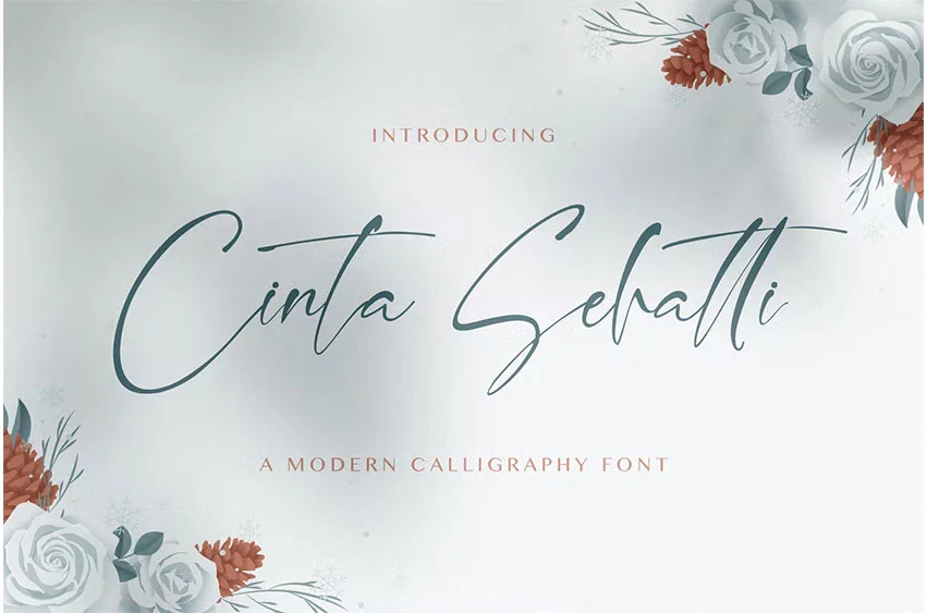 Cinta Sehatti Font free download – Script And Handwritten font preview image for Windows and Mac