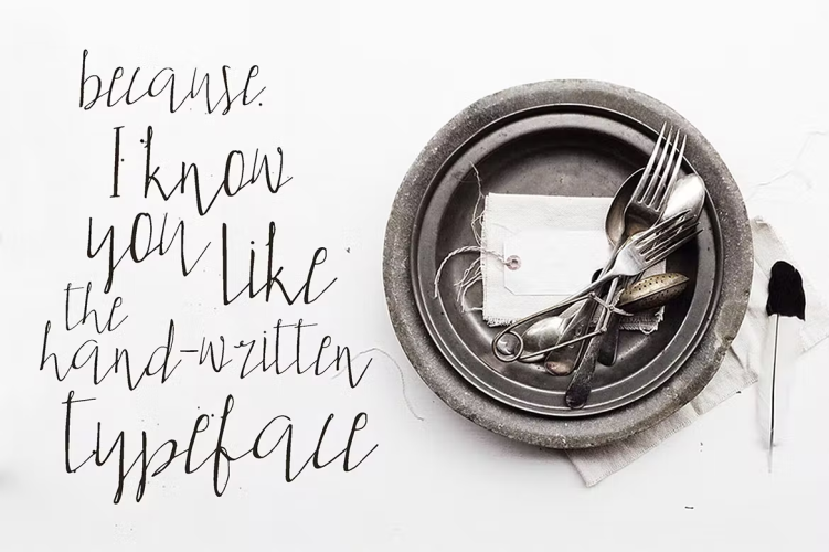 Clark & Lou Font free download preview 1 – Script And Handwritten font