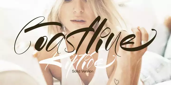 Coastline Font free download preview 5 – Decorative Fonts font